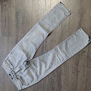 EXPRESS  Mens Jeans Slim Hyper Stretch Gray 28×30